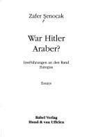 War Hitler Araber?