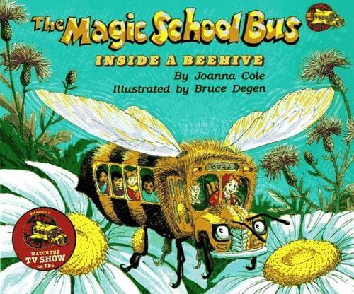 Cover image for The Magic School Bus Inside A Beehive