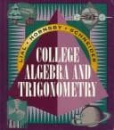 Cover image for College algebra and trigonometry
