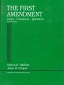 Cover image for The First Amendment