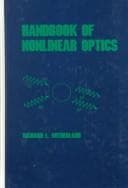 Cover image for Handbook of nonlinear optics