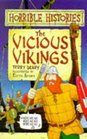 Cover image for The Vicious Vikings (Horrible Histories)