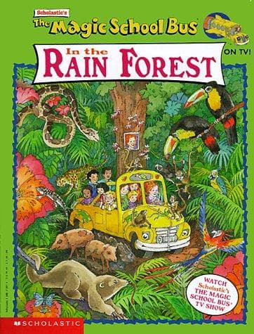 Cover image for The Magic School Bus In The Rain Forest (Magic School Bus)