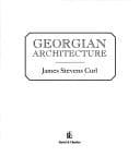 Cover image for Georgian architecture