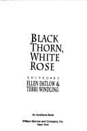 Cover image for Black thorn, white rose