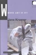 Cover image for Whose art is it?