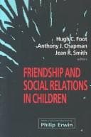 Cover image for Friendship and social relations in children