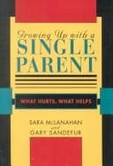 Cover image for Growing up with a single parent