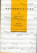 Cover image for Authenticities