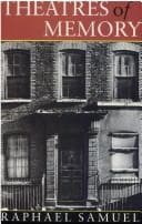 Cover image for Theatres of memory