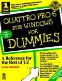 Cover image for Quattro Pro 6 for Windowsfor dummies