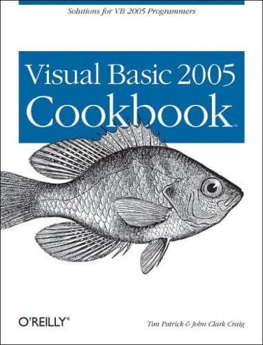 Cover image for Visual Basic 2005 Cookbook