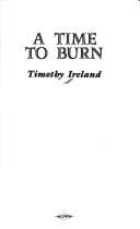Cover image for A time to burn