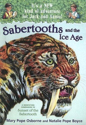 Cover image for Sabertooths and the Ice Age