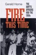 Cover image for Fire this time