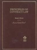 Cover image for Principles of contract law