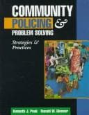 Cover image for Community policing and problem solving