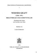 Werner Kraft (1896-1991)