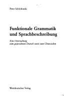 Funktionale Grammatik und Sprachbeschreibung