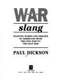 Cover image for War slang