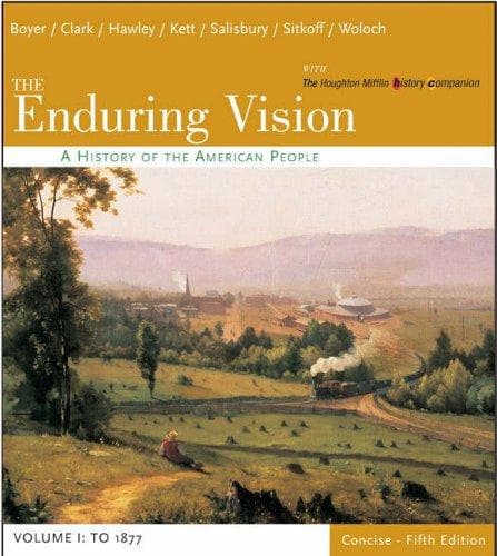 Cover image for The Enduring Vision Volume I