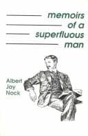 Cover image for Memoirs of a superfluous man