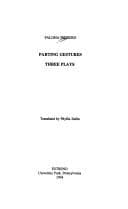 Cover image for Parting gestures