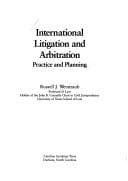 Cover image for International litigation and arbitration