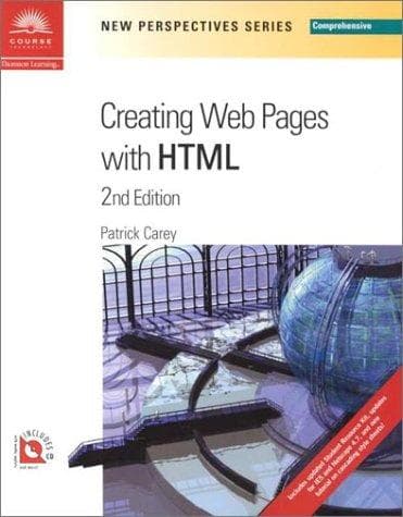 Cover image for New Perspectives on Creating Web Pages with HTML Second Edition - Comprehensive