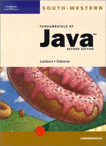 Cover image for Fundamentals of Java
