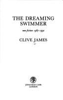 Cover image for The dreaming swimmer