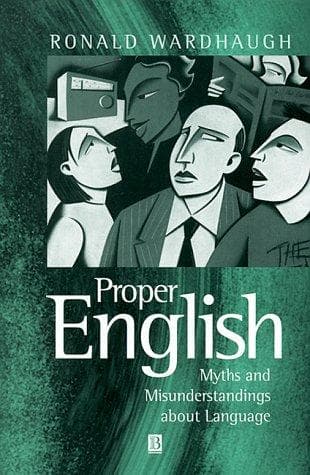 Cover image for Proper English
