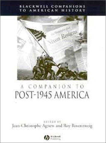 Cover image for A companion to post-1945 America