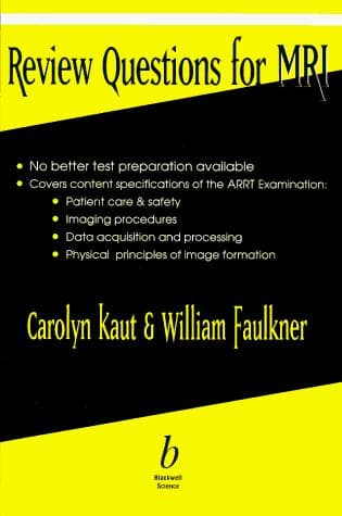 Cover image for Review Questions for MRI
