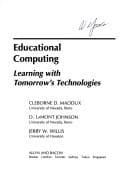 Cover image for Educational computing