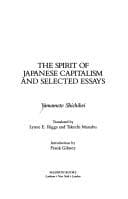 The spirit of Japanese capitalism and selected essays
