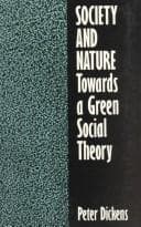Cover image for Society and nature