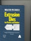 Cover image for Extrusion dies for plastics and rubber