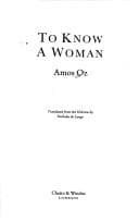 Cover image for To know a woman