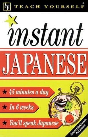 Cover image for Teach Yourself Instant Japanese