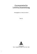 Cover image for Niederdeutsche Sprache