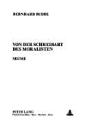 Von der Schreibart des Moralisten