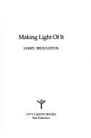 Cover image for Making light of it