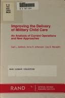Improving the delivery of military child care