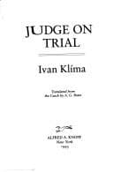 Cover image for Judge on trial