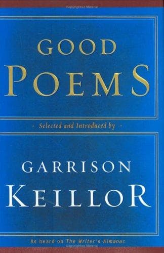 Cover image for Good poems