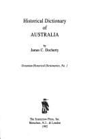 Cover image for Historical dictionary of Australia