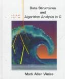 Cover image for Data structures and algorithm analysis in C
