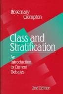 Cover image for Class and stratification