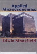 Cover image for Applied microeconomics